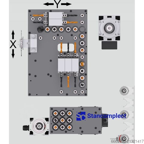 Throughfeed drilling machine KDT Machinery KD-610NH