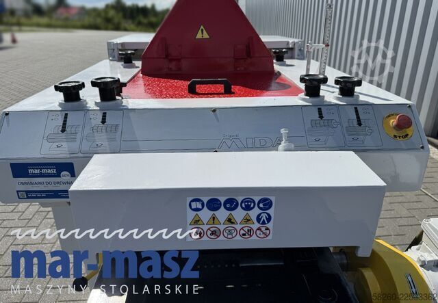 Vierseitenhobelmaschine, auch für nasses Holz MIDA P5E 510