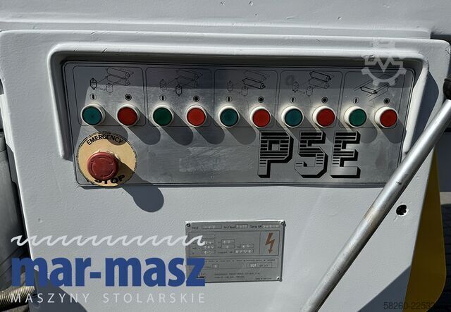 Vierseitenhobelmaschine, auch für nasses Holz MIDA P5E 510