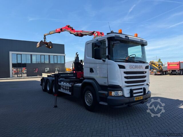 Hakenarmsystem Scania G450 8x4 Haaksysteem / Z kraan Euro 6
