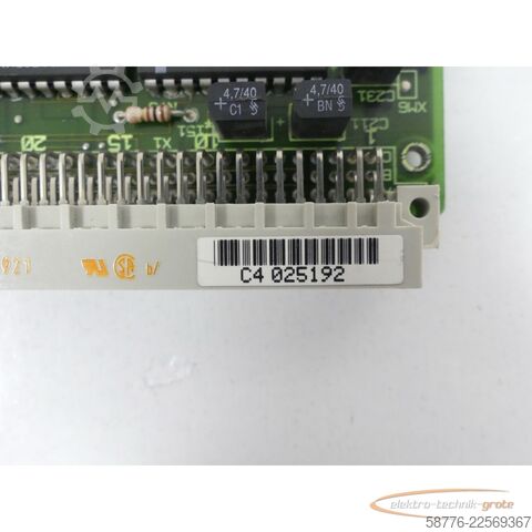 Component Siemens C79458-L2317-A1 Baugruppe SN:C4025192 + C79458-L2320-A1