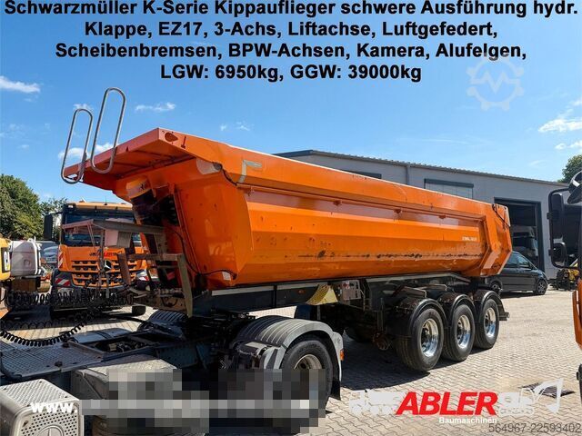 Kipper Auflieger SCHWARZMÜLLER K-Serie Lift Luft Alu
