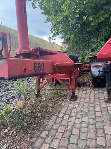 Kipper Auflieger Mol MOL 6xKipper  Blatgefedert
