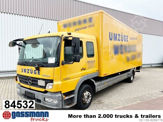 ▷ Used Flatbed van Mercedes-Benz Atego 816 Pritsche+Plane+LBW*Euro5* for  sale 
