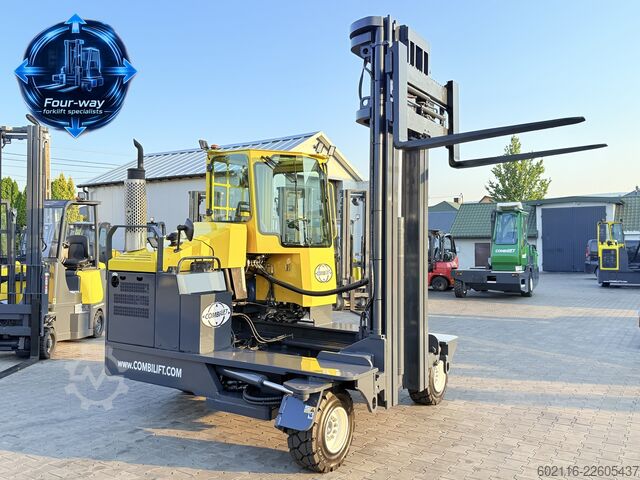 4-way forklift Combilift C5000 XL GAS TRIPLEX 6920 FORK POSITIONE