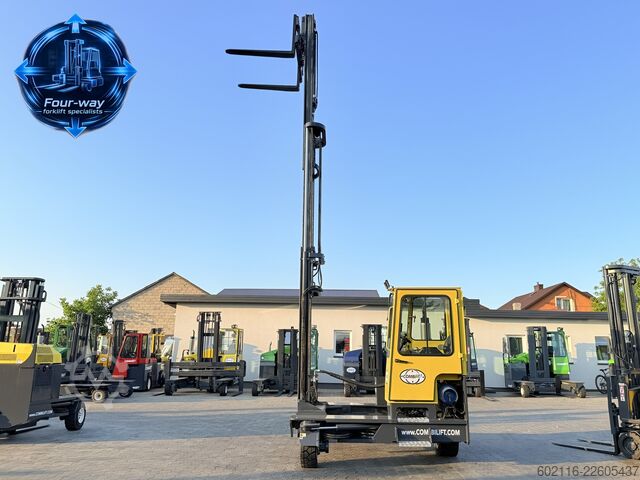 4-way forklift Combilift C5000 XL GAS TRIPLEX 6920 FORK POSITIONE