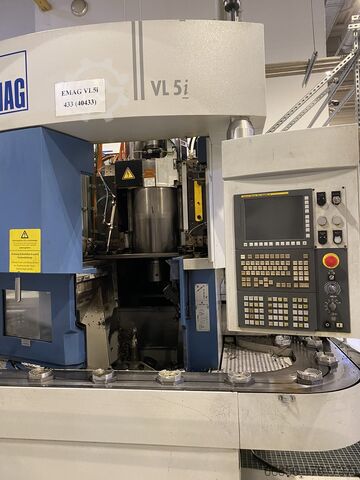 Vertikaldrehmaschine Emag VL 5i und weitere