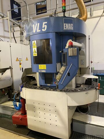 Vertikaldrehmaschine Emag VL 5i und weitere