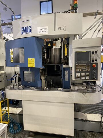 Vertikaldrehmaschine Emag VL 5i und weitere