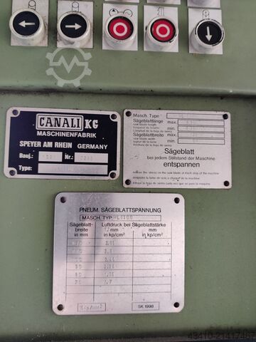 Band saw Canali ML 1100 Twin
