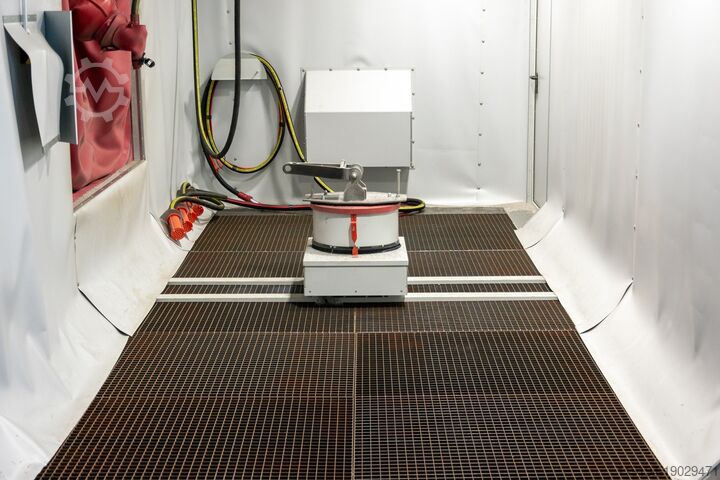 Automatische Strahlanlage RoboBlast SAPI RoboBlast Roboter-Sandstrahlanlage