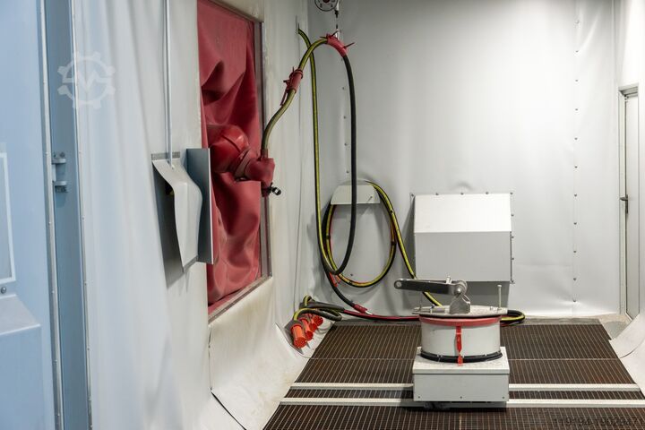 Automatische Strahlanlage RoboBlast SAPI RoboBlast Roboter-Sandstrahlanlage