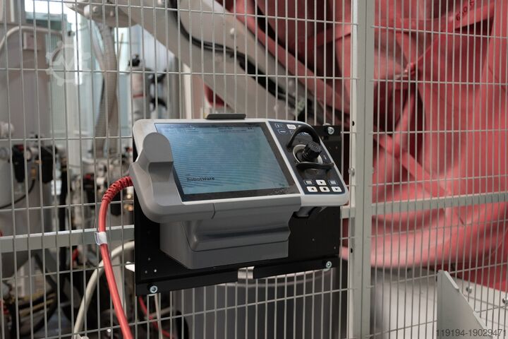 Automatische Strahlanlage RoboBlast SAPI RoboBlast Roboter-Sandstrahlanlage