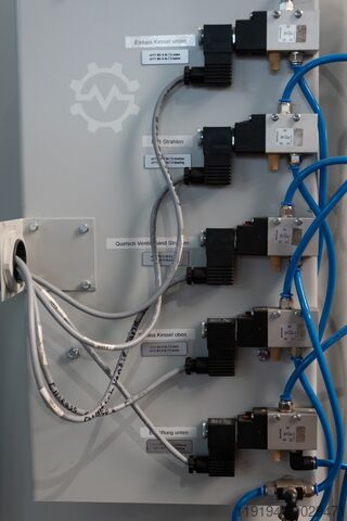 Automatische Strahlanlage RoboBlast SAPI RoboBlast Roboter-Sandstrahlanlage