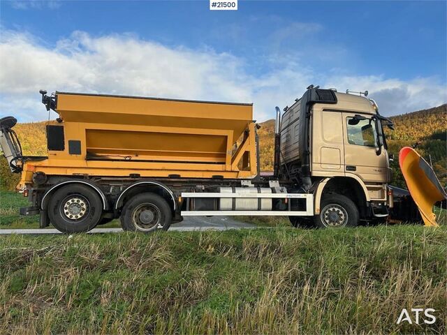 Hook arm system Mercedes-Benz Actros 2848 6x4 snow rigged hook truck w/ 20t hook