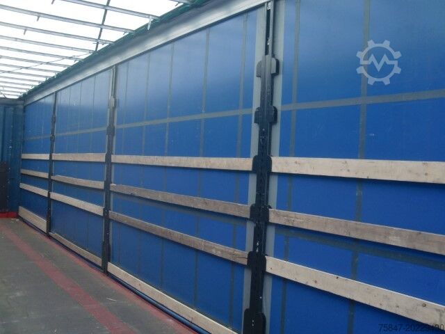 Auflieger mit Pritsche & Plane Krone SDP 27 Mega Liftachse Hubdach