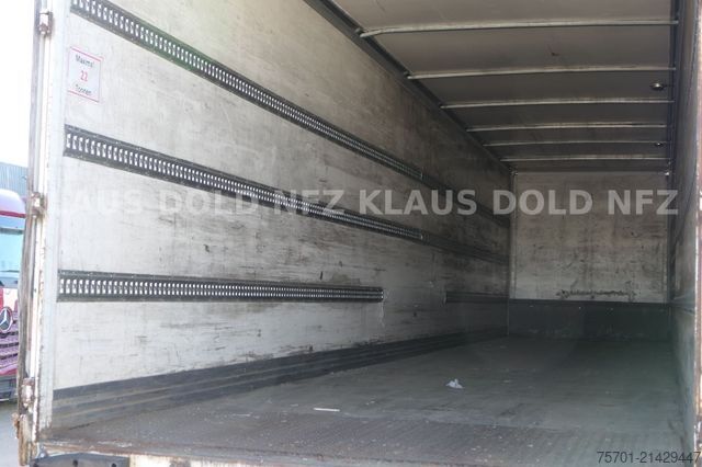 Box semitrailer SPIER SGL 290 Koffer Scheibenbremsen BPW-Achsen