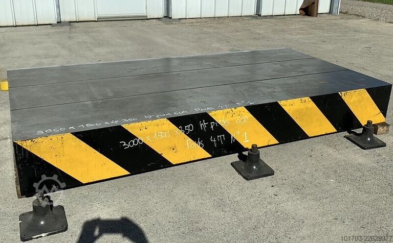 Marble plate Stiefelmayer 3000 x 1500 x 350 mm