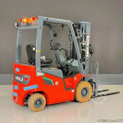 Electric 4-wheeler Heli CPD15-G2 4-Rad - 6 Jahre Garantie 4,5m Hub Triplex