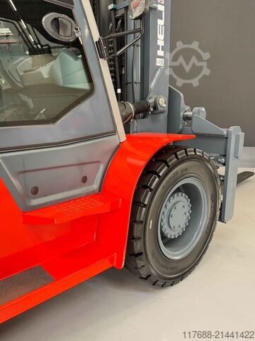 Diesel front loader Heli CPCD50-G3-5t - 4,5m Hub Duplex Vollkabine Garantie