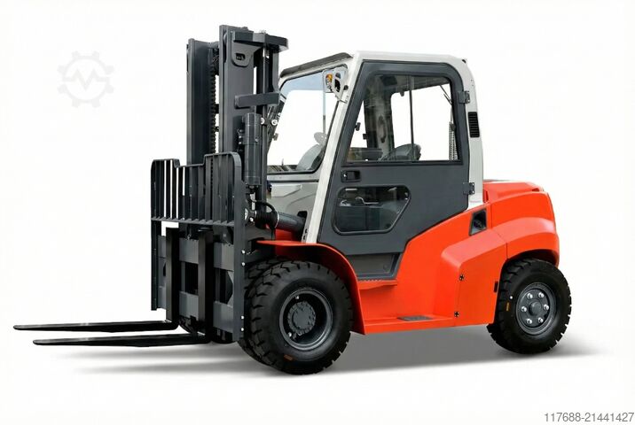 Diesel front loader Heli CPCD100 - Cummings - 10t - 4,5m Hub - Garantie