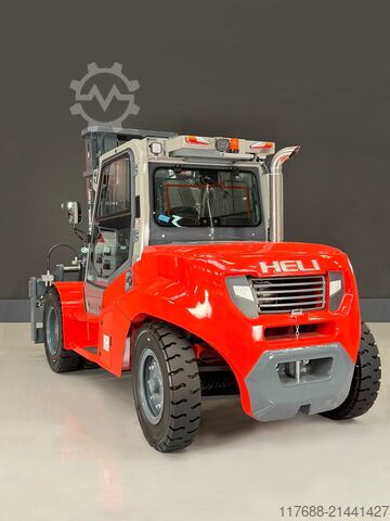 Diesel front loader Heli CPCD100 - Cummings - 10t - 4,5m Hub - Garantie