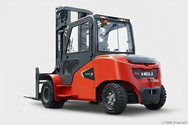 Electric 4-wheeler Heli CPD100-G3-4 - 10t - Jahre Garantie 4,5m Hub Duplex