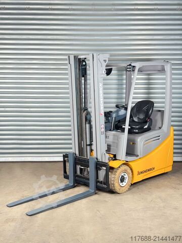 Electric 3-wheeler Jungheinrich EFG 215 - Service Neu - nur 2778 Std. Batterie 87%