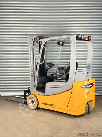 Electric 3-wheeler Jungheinrich EFG 215 - Service Neu - nur 2778 Std. Batterie 87%