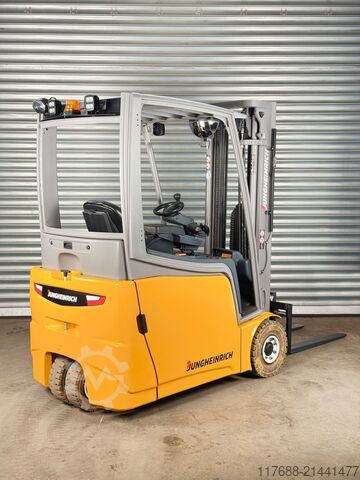 Electric 3-wheeler Jungheinrich EFG 215 - Service Neu - nur 2778 Std. Batterie 87%