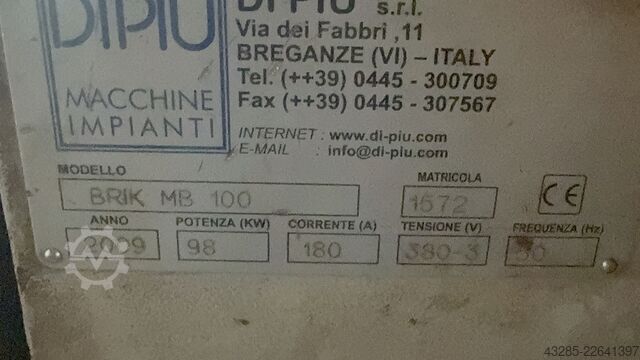 Brikettierpresse DiPiu - Pawert SPM MB100 - I-90/200