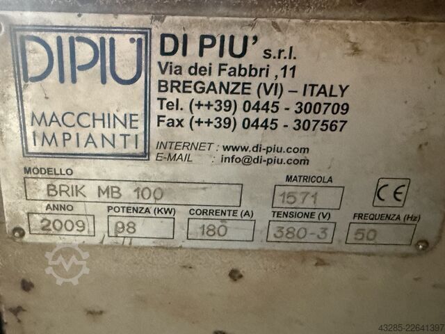 Brikettierpresse DiPiu - Pawert SPM MB100 - I-90/200