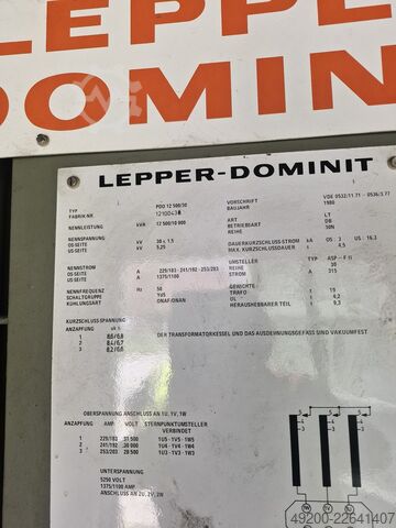 Oil transformer LEPPER-DOMINIT PDO 12 500/30
