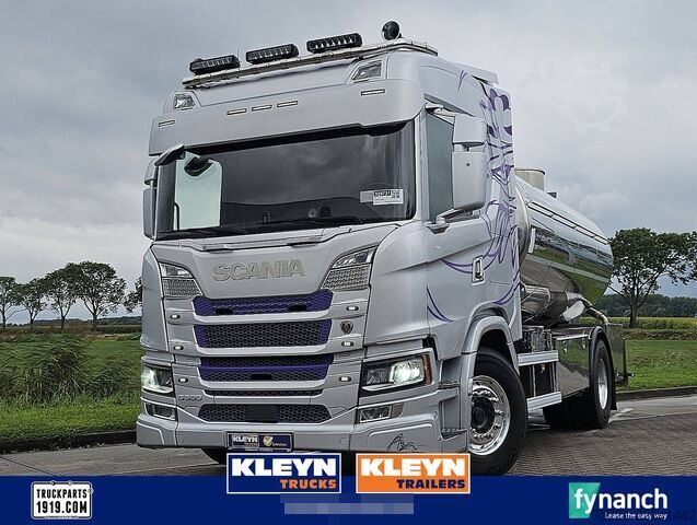 Tanker truck SCANIA G500 MILKTANK,12M3