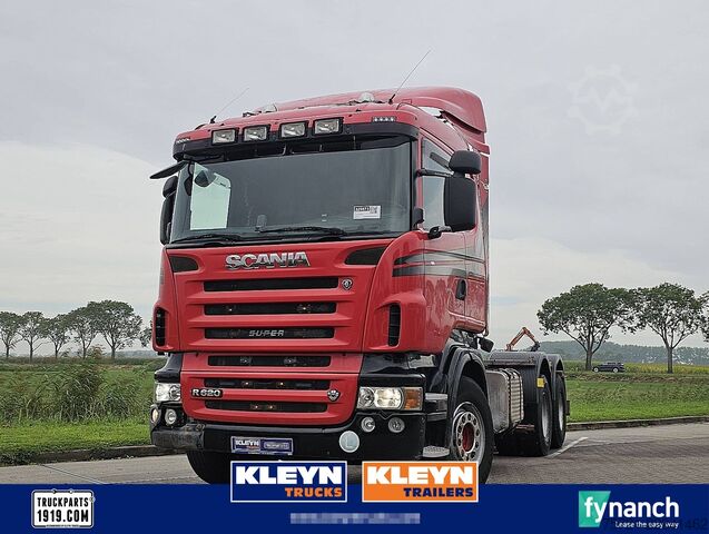 Chassis with cab SCANIA R620 6x4