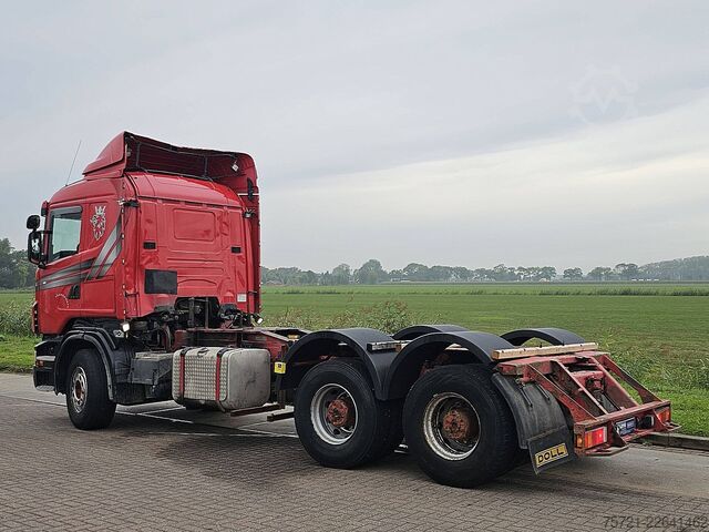 Chassis with cab SCANIA R620 6x4