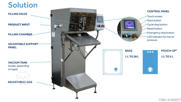 Beverage production machine BAG-IN-BOX SEMI AUTO FILLER Smurfit Kappa Vitop, ITALY, 2016