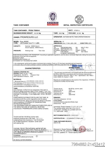 Schüttgüterförderer Promresurs LLC RGS-85-1