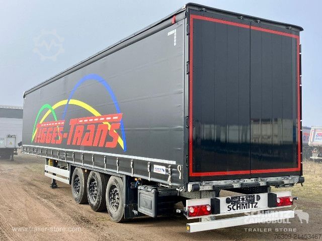 Open semitrailer with tarp Schmitz Cargobull Curtainsider Standard Getränke