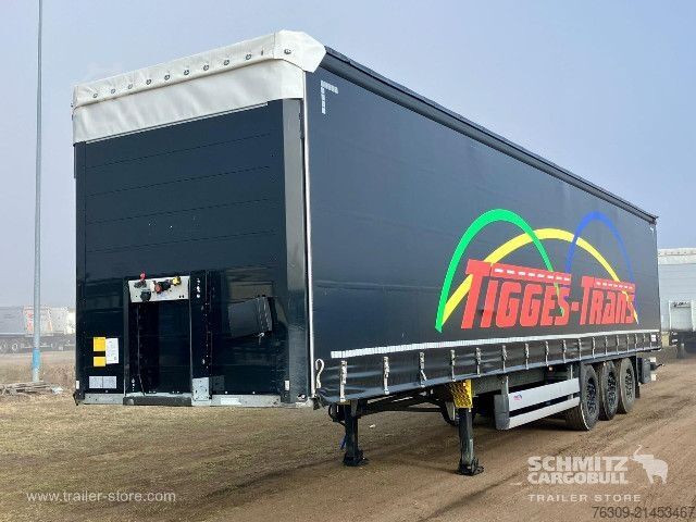 Open semitrailer with tarp Schmitz Cargobull Curtainsider Standard Getränke