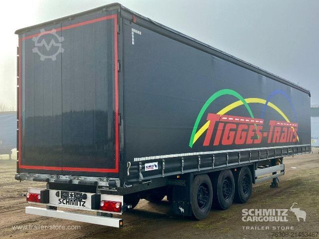 Open semitrailer with tarp Schmitz Cargobull Curtainsider Standard Getränke