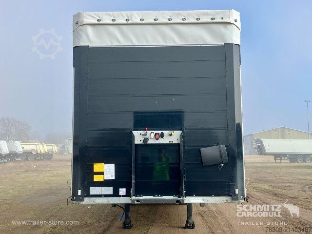 Open semitrailer with tarp Schmitz Cargobull Curtainsider Standard Getränke