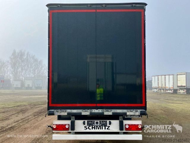Open semitrailer with tarp Schmitz Cargobull Curtainsider Standard Getränke