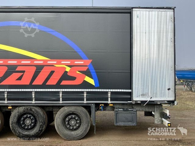 Open semitrailer with tarp Schmitz Cargobull Curtainsider Standard Getränke