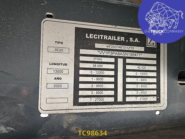 Platform trailer LeciTrailer 
