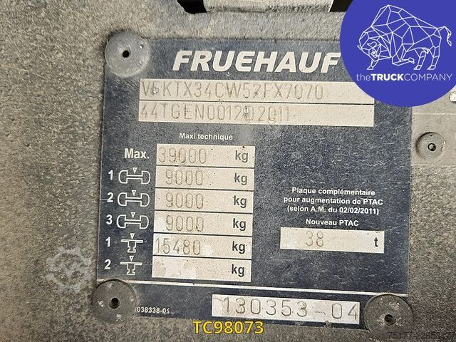 Schiebeplanen Fruehauf 