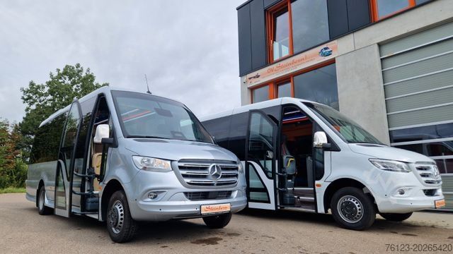 Minibus MERCEDES-BENZ 519 und 517 Glasdach XXL  20 Sitze Stock
