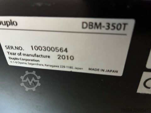 Document finishing system Duplo Broschurenmaker 3500