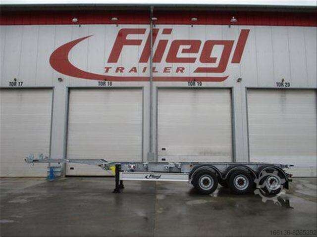 Semi-trailer containerchassis Fliegl SDS 380 Gooseneck 45 Typ 2