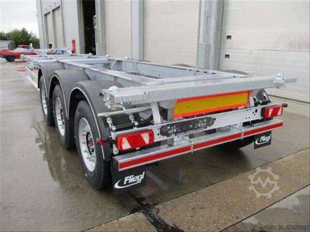 Semi-trailer containerchassis Fliegl SDS 380 Gooseneck 45 Typ 2